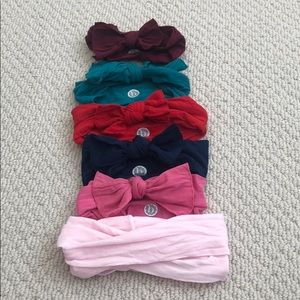 Six Baby Bling Bows